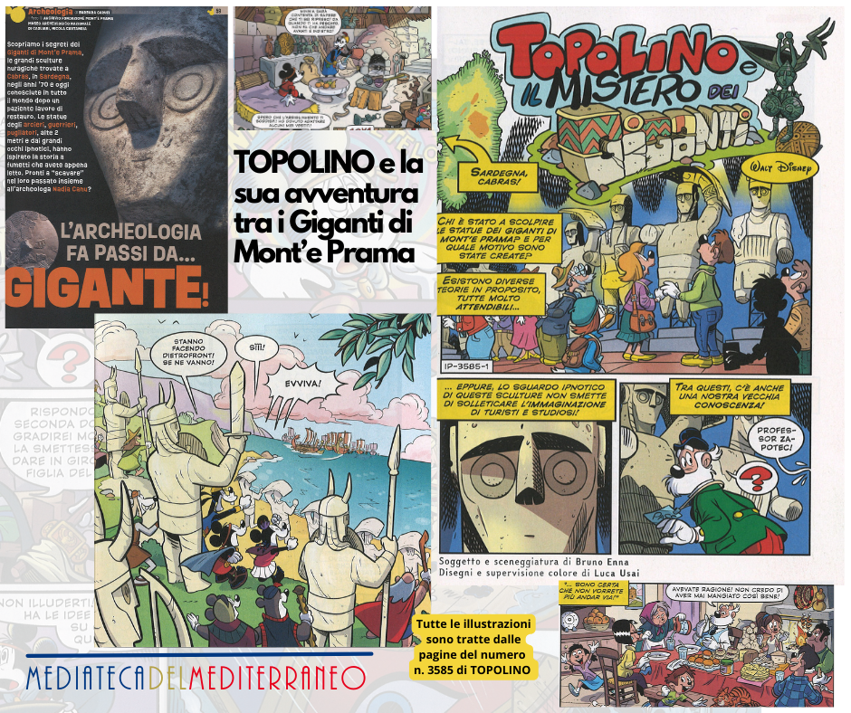 I Giganti di Mont&rsquo;e Prama arrivano al fumetto!