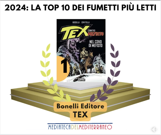 La Top 10 dei fumetti pi&ugrave; letti nel 2024