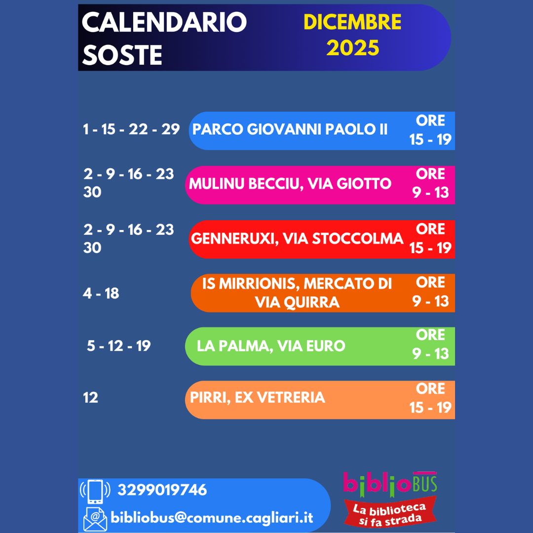 Nuove fermate del Bibliobus