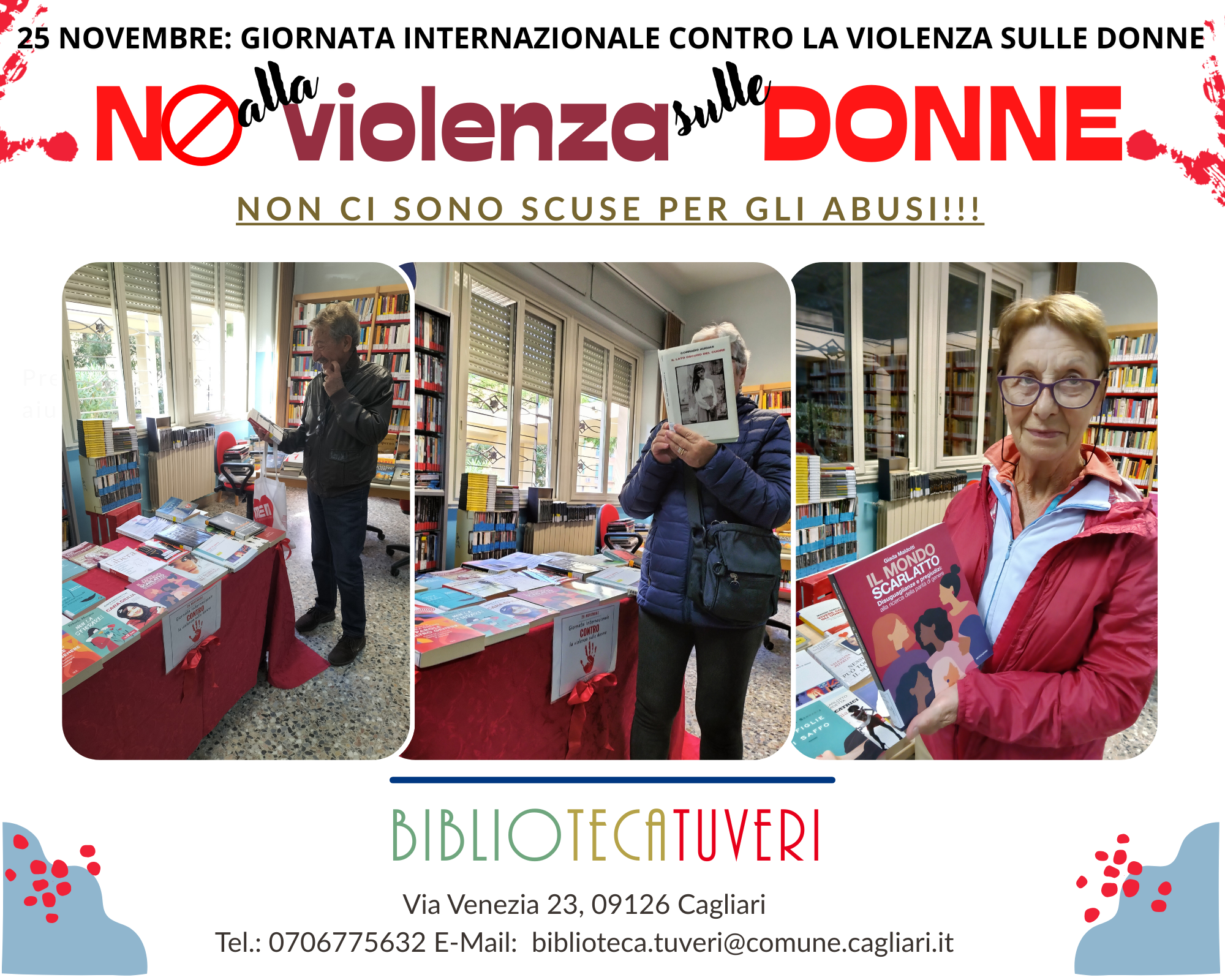 25 novembre – Giornata internazionale contro la violenza sulle donne