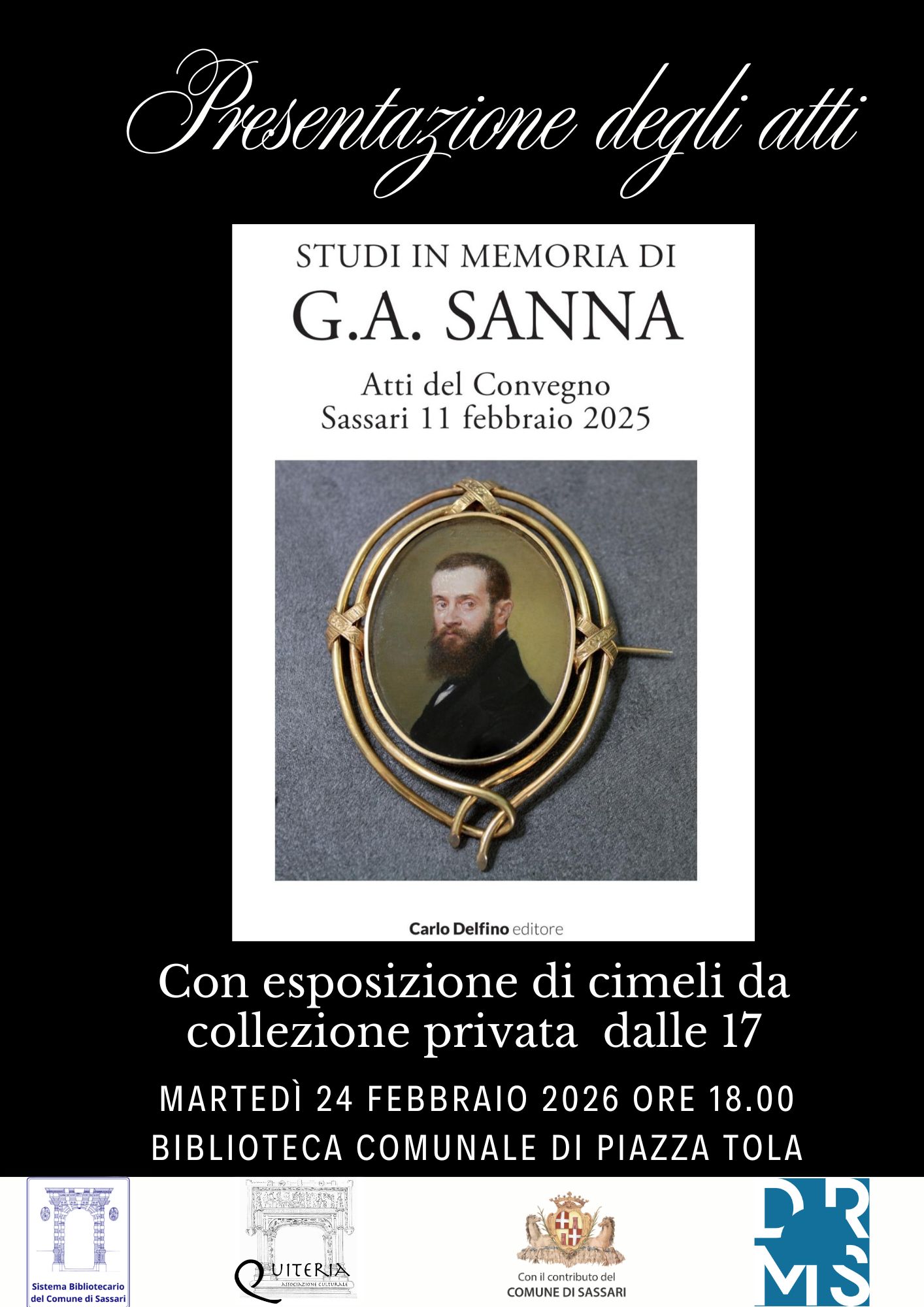 Presentazione degli atti del convegno Studi in memoria di G. A. Sanna