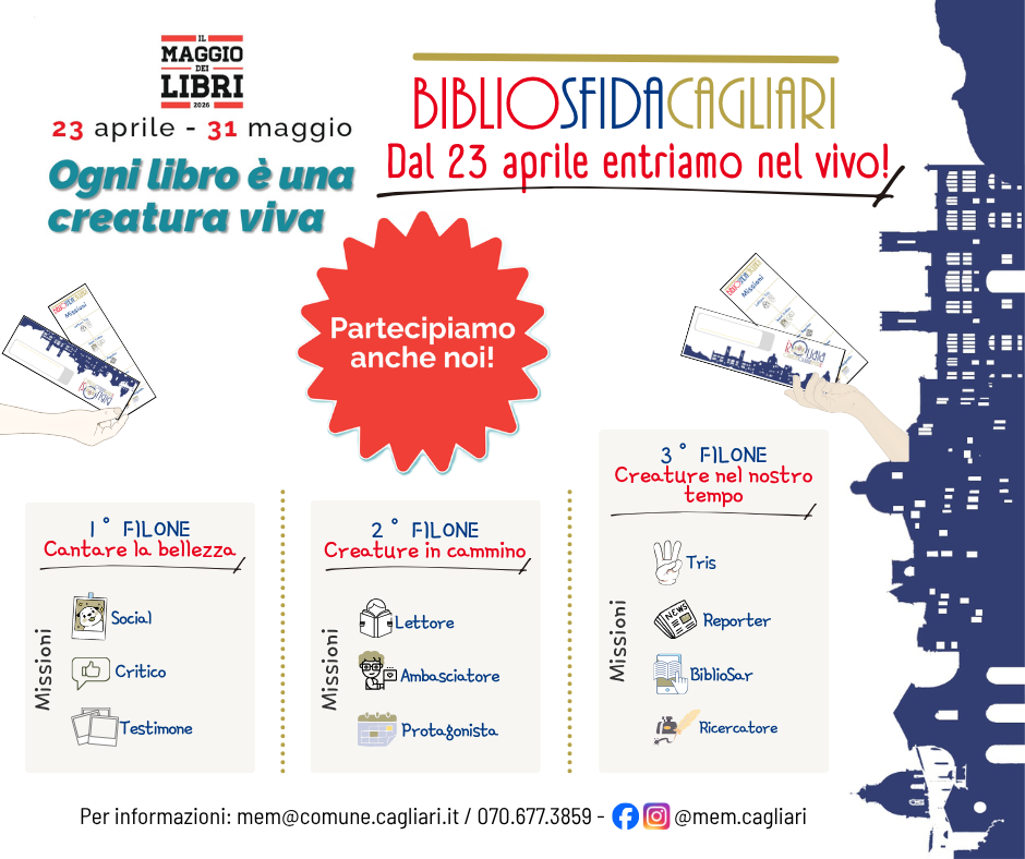 Adesione al Maggio dei lbri!!