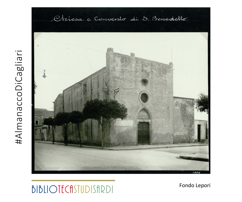 A passeggio per le vie di Cagliari attraverso gli articoli dell’Almanacco: Chiesa di San Benedetto