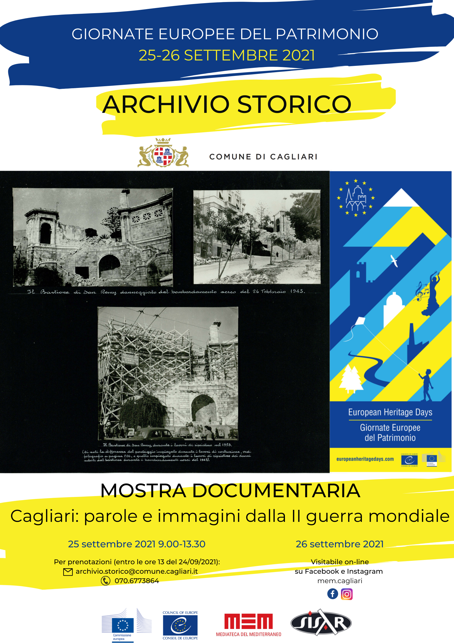 I bombardamenti subiti dalla città di Cagliari del 1943